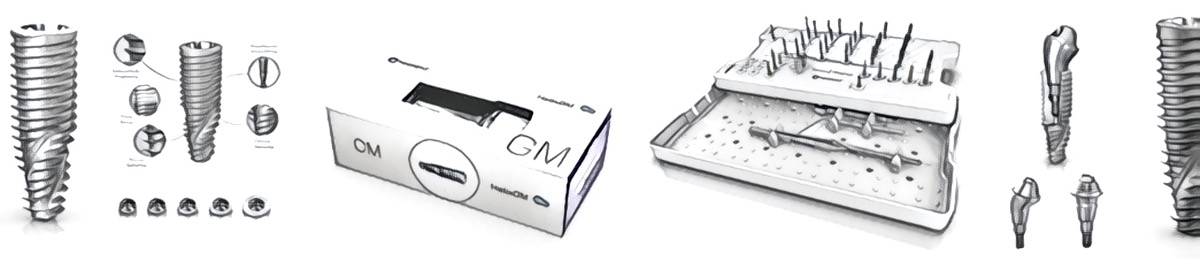 Neodent Dental Implant System - Helix GM, Surgical Kit, Abutments